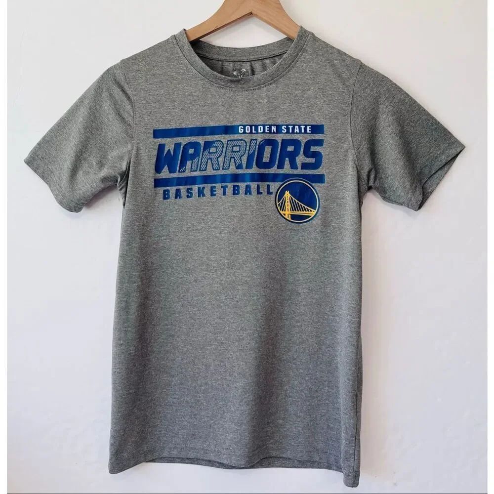 NBA Golden State Warriors Tee Boys Size L 12/14